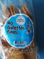 Mängden socker i Galettes fines