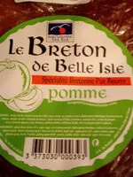 Mängden socker i Le Breton de Belle Isle Pomme