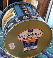 Mängden socker i Galettes de belle Isle