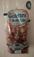 Mängden socker i Les Galettes de Belle-Îsle en Terre