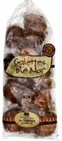 Mängden socker i Galettes au blé noir