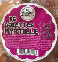 Mängden socker i Galettes myrtile