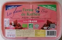 Mängden socker i Sorbet fraises