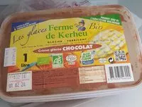 Mängden socker i Crème glacée chocolat