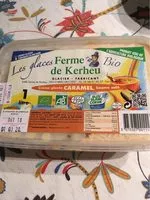 Mängden socker i Creme glacee caramel beurre salé