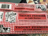 Mängden socker i Yaourt fermier