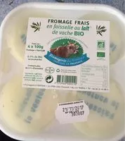 Mängden socker i Fromage Frais en Faisselle au Lait de Vache Bio