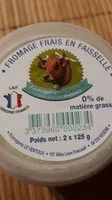 Mängden socker i Fromage frais en faisselle