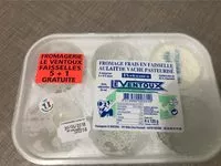 Mängden socker i Fromage frais en faisselle