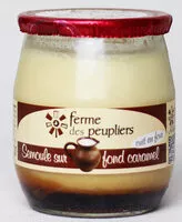 Mängden socker i Semoule de riz sur fond de caramel