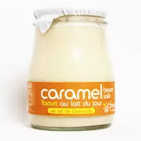 Mängden socker i Yaourt brassé au caramel beurre salé
