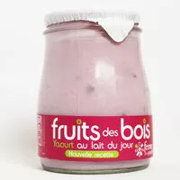 Mängden socker i Yaourt brassé aux fruits des bois