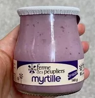 Mängden socker i Yaourt myrtille