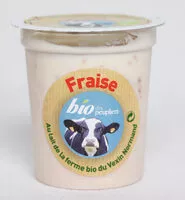 Mängden socker i Yaourt brassé fraise bio