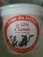 Mängden socker i Fromage frais lissé au lait entier