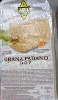 Mängden socker i Grana Padano DOP