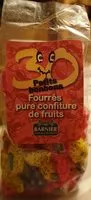 Mängden socker i Petits bonbons fourrés pure confiture de fruits