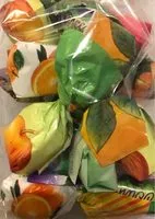 Mängden socker i Assortiment Bonbons Fruits