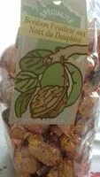 Mängden socker i Bonbons feuilleté aux noix du Dauphiné