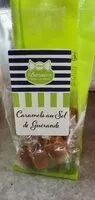 Mängden socker i Caramels au sel de gérande