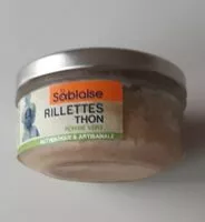 Mängden socker i Rillettes de thon au poivre vert LA SABLAISE