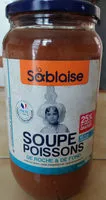 Mängden socker i Soupe de poissons LA SABLAISE