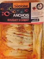 Mängden socker i Filets d anchois marines