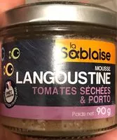 Mängden socker i Mousse de langoustines, tomates séchées et Porto, 90g