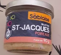Mängden socker i Rilletes St-Jacques poireaux, 90g