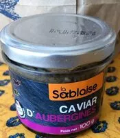 Mängden socker i Caviar d’aubergine