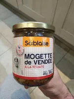Mängden socker i Mogette de Vendée à la tomate