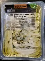 Mängden socker i Filets anchois marinés