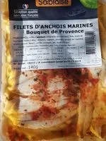 Mängden socker i Filets d'anchois marine bouquet de provence