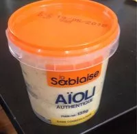 Mängden socker i AÏOLI