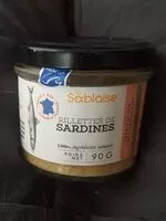 Mängden socker i Rillettes de sardines