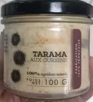 Mängden socker i Tarama au Oursins