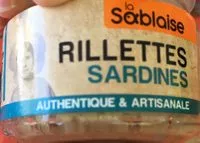 Mängden socker i Rillettes sardines