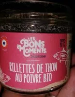 Mängden socker i Rillettes de thon au poivre bio