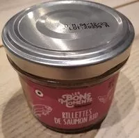Mängden socker i Rillettes de saumon bio
