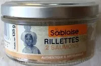 Mängden socker i Rillettes 2 saumons