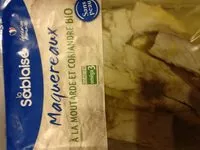 Mängden socker i Maquereaux à la moutarde et coriandre bio