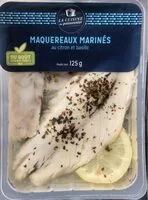 Mängden socker i Maquereaux marinés au citron et basilic