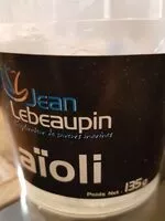 Mängden socker i Aïoli Jean Lebeaupin