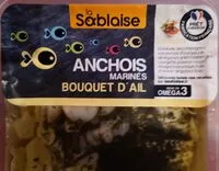 Mängden socker i Filets d'anchois marines