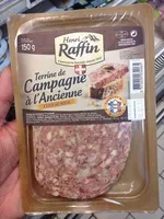Mängden socker i Terrine de campagne à l'ancienne cuite au four