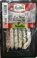 Mängden socker i Les Mini Saucissons Secs Noisettes