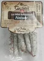 Mängden socker i Les Mini Bûchettes, nature