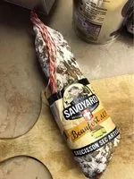 Mängden socker i Saucisson sec artisanal au Beaufort AOP