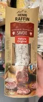 Mängden socker i Saucisson sec de Savoie (narure)