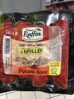 Mängden socker i Saucisses de Savoie à griller piment doux